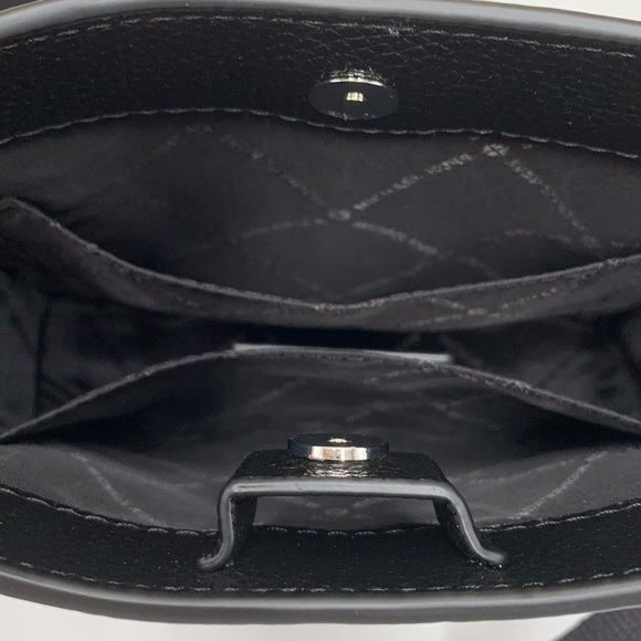 MICHAEL KORS Briley Small Pebbled Leather BLACK - Picture 11 of 15